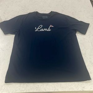Lambcrafted custom puttermaker merch line tshirt. Size XL color navy